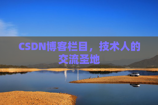 CSDN博客栏目，技术人的交流圣地